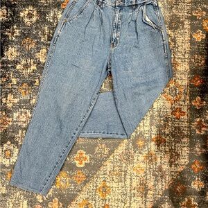 Bill Blass Denim Jeans with Button Detail